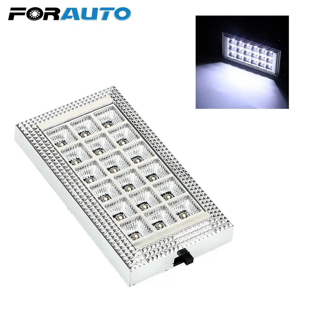 FORAUTO автомобильный интерьерный светильник купольный потолочный на крыше белая