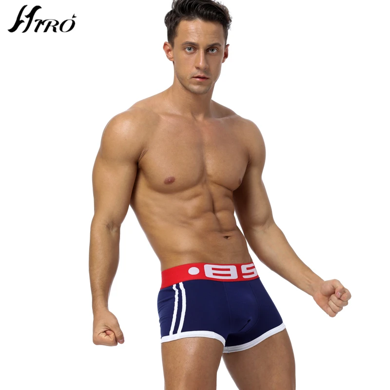 Модный бренд высокое качество хлопок сексуальное мужское нижнее белье Мужской