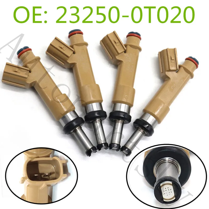 Подлинная новая Топливная форсунка для TOYOTA 2ZR-FE 1.8L 23250-0T020, 23250 0T020, FJ1068, 322-50202, 119767, 23209-09140