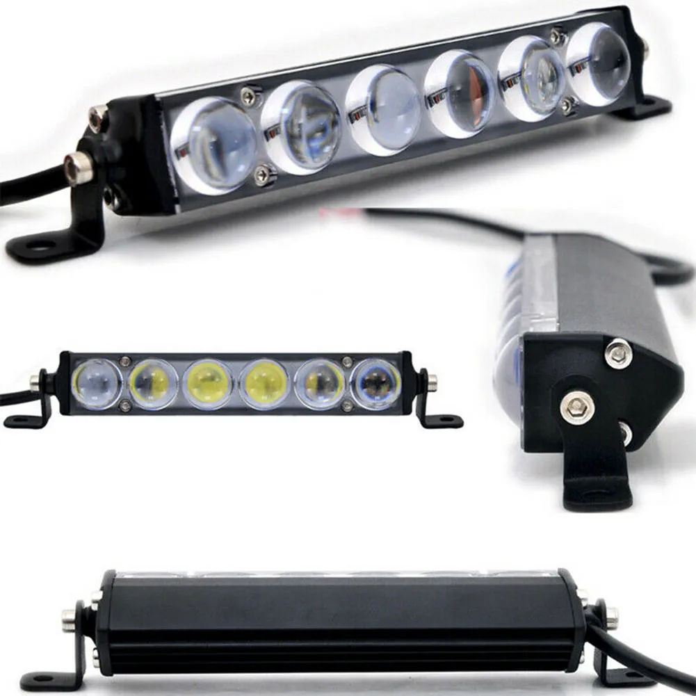 

For ATV SUV 4X4 LED light bar Replacement Spot Beam White 6000K 7 inch