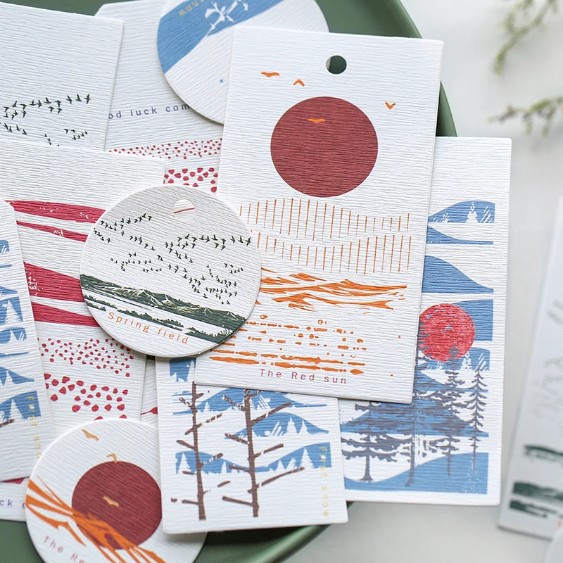 

8packes/LOT timing residual sound series material paper paper message memo pad