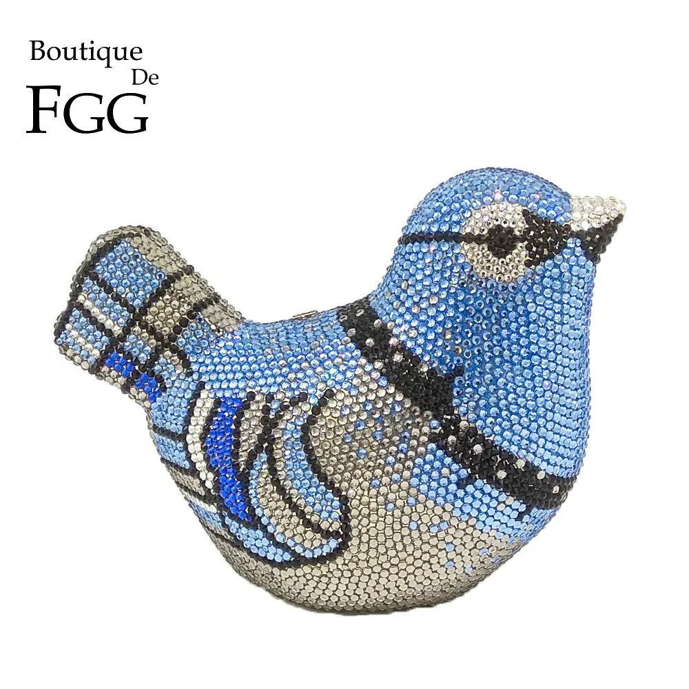 Женский Вечерний Клатч Boutique De FGG металлическая сумочка клатч с кристаллами и