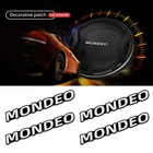 4 шт., 3D наклейка на эмблему для Ford Mondeo mk3 mk4 mk5, аксессуары для стайлинга автомобиля