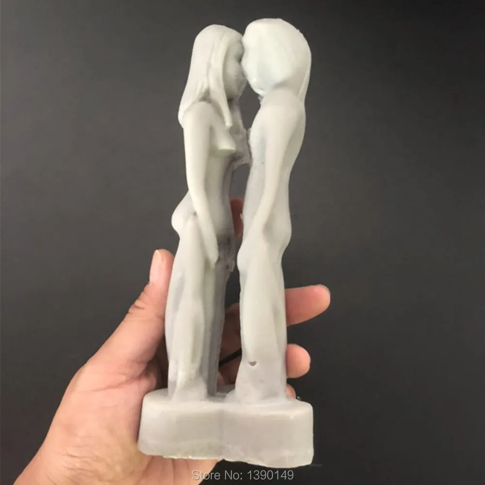 Обувь для мужчин и женщин Туловище 3D силиконовая форма свеч формы телесного