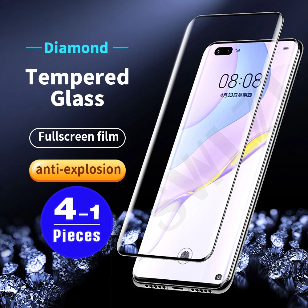 

1-4 шт 9D для Huawei nova 8 8i 7 7i 6 SE 5 5i pro 5Z 5T закаленное стекло nova 3 3E 3i 4 4E защита для экрана телефона защитная пленка