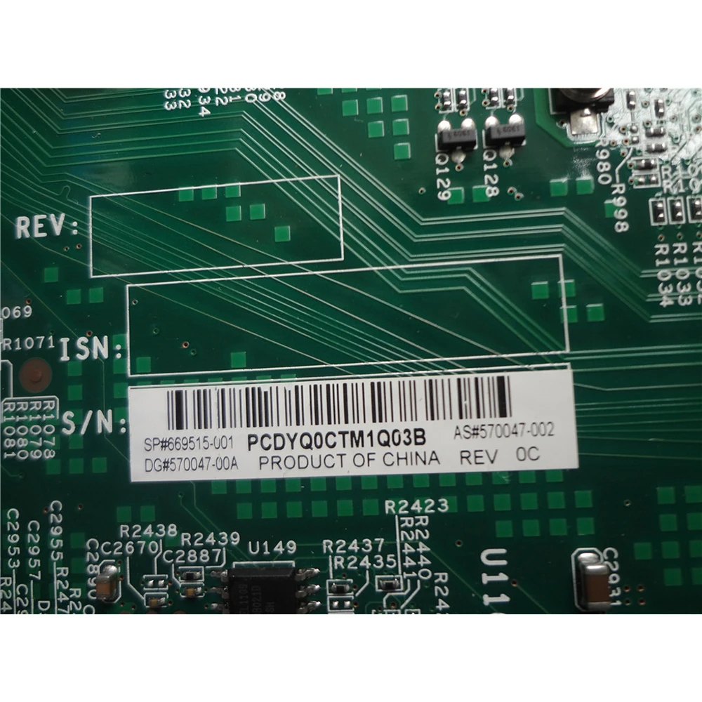 Verkaufen Original Server Motherboard Für HP Für DL385 G7 669515-001 570047-002 Gute Qualität