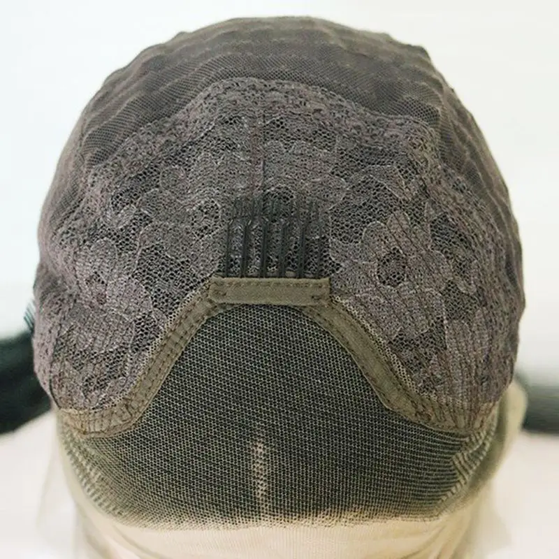 

Lace Front Black Wig for Women 26in Long Straight Heat Resistant Synthetic Wigs with Natural Hairline X7YB