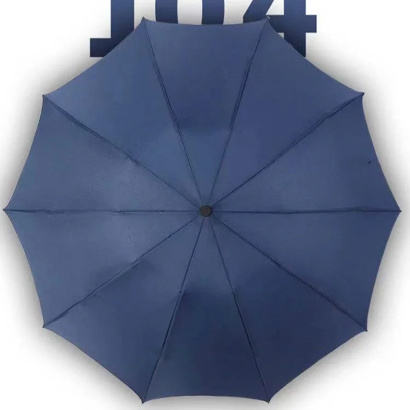 

Umbrella Men's Fully Automatic Opening Closing Reverse Umbrella Women Rain Sun Umbrella Large Three-folding Adults Business104cm
