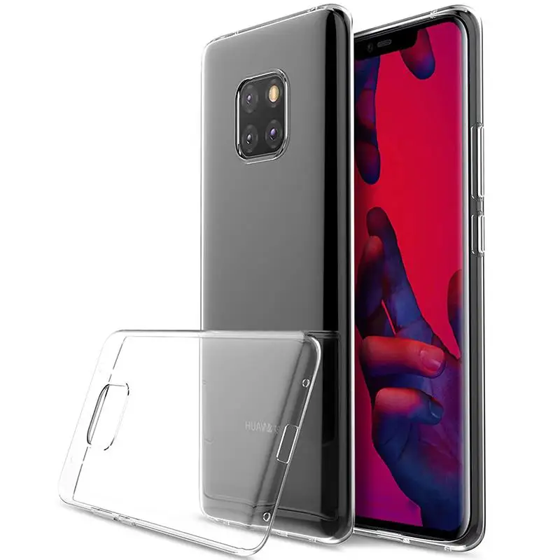 Clear Чехол для huawei Y9 Prime Y9 Y5 Y7 Y6 Pro Nova 5 5i Pro 4 4e 3 3e 3i крышка из прозрачного Рождество Санта Клаус Fundas - Цвет: Clear