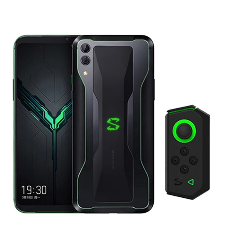 Xiaomi Black Shark 2 с глобальной версией, 8 ГБ, 128 ГБ, игровой телефон Snapdragon 855, четыре ядра, 6,39 дюймов, AMOLED, FHD+ экран, камера 48 МП, телефон - Цвет: Global Version Black