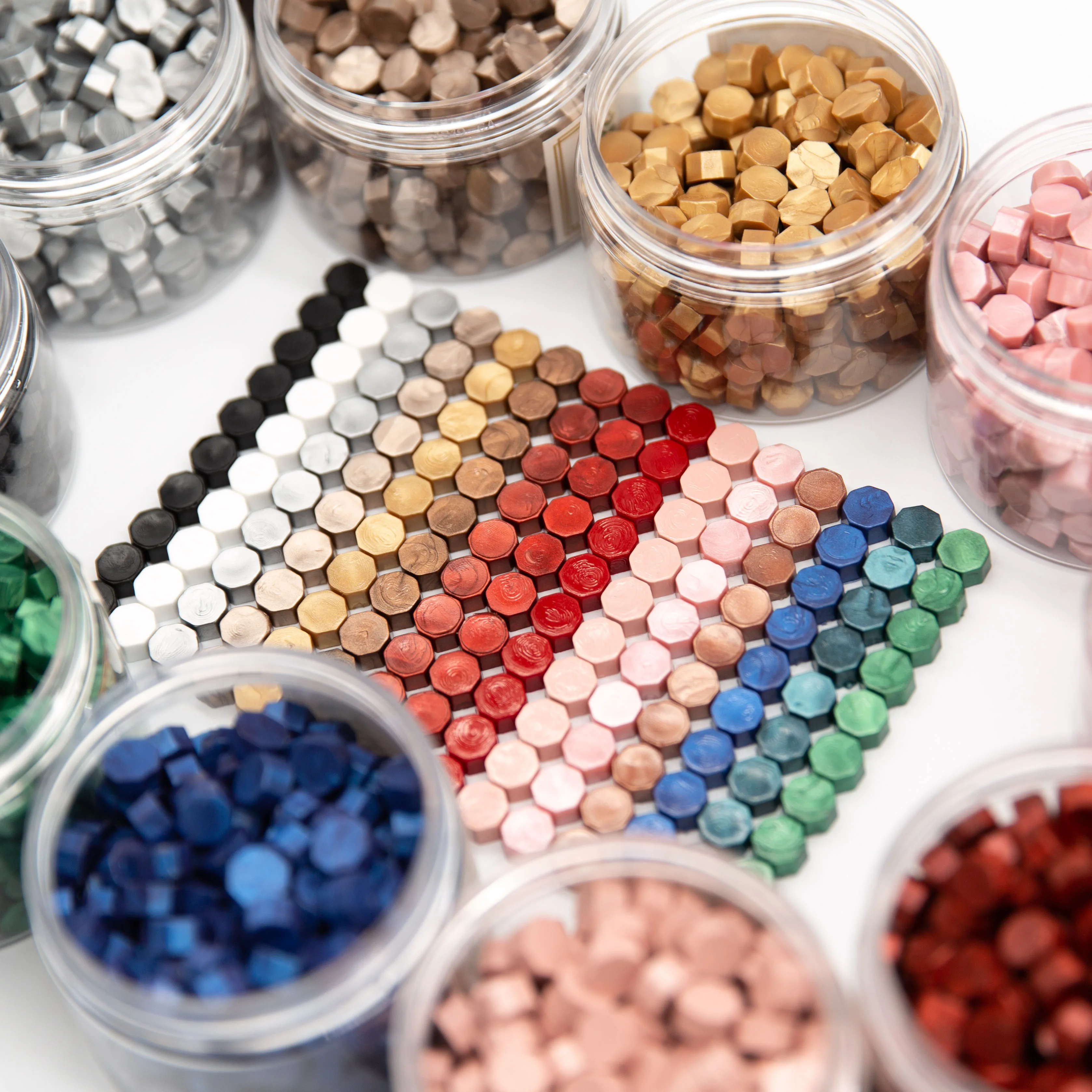 190 шт. запайки коробочка с воском комплект уплотнения бобы штамп Бусины Для