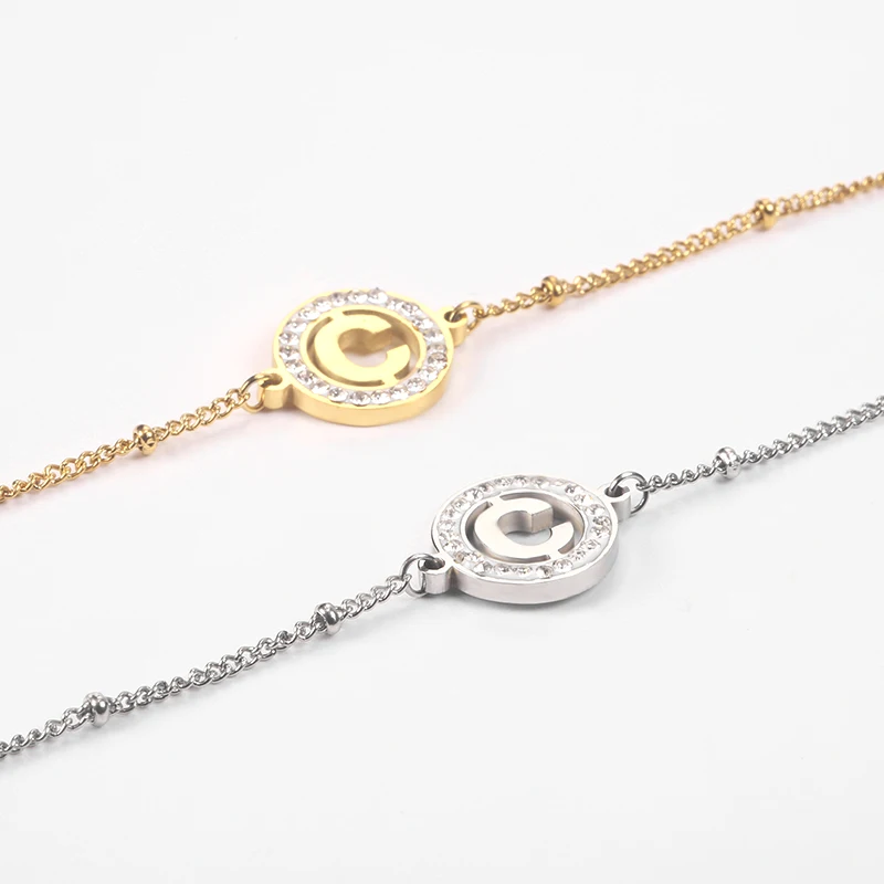 

(C-B) модный браслет из нержавеющей стали 2020, изысканный браслет для женщин, ювелирные изделия в подарок