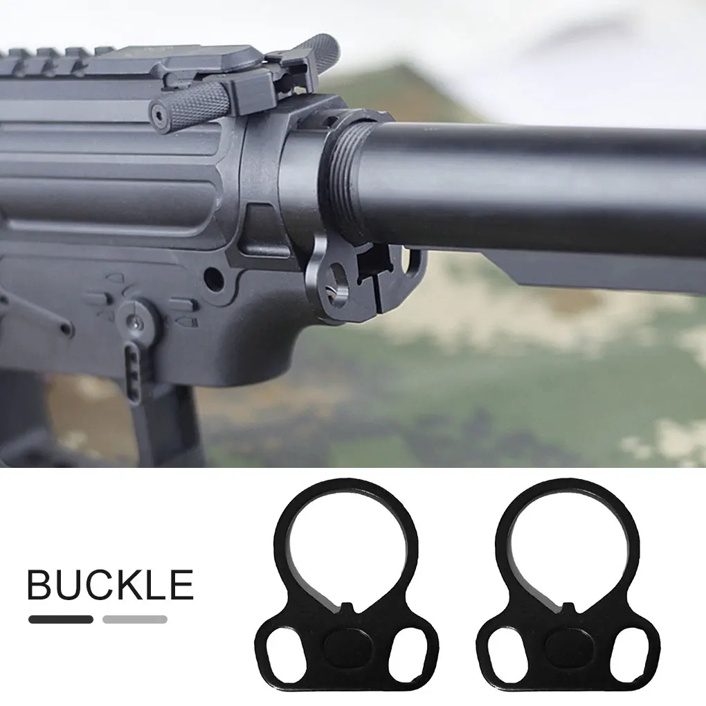 Тактический винтовочный Торцевая Пластина Sling адаптер двойной петлей одной