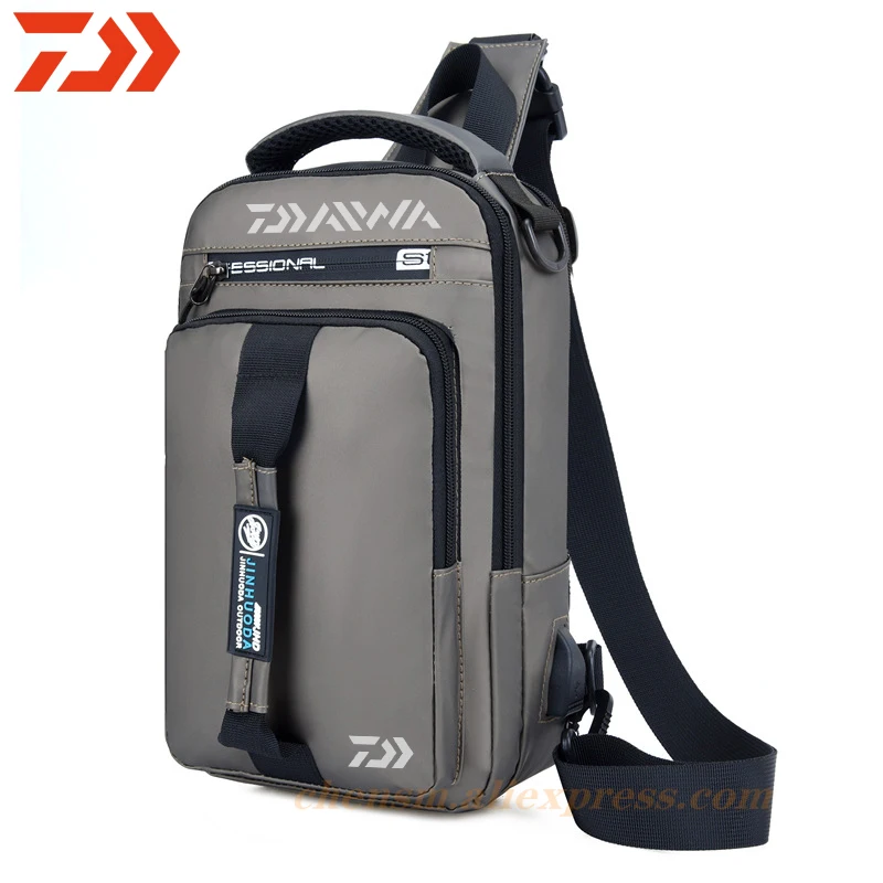 Простая сумка мессенджер Daiwa на плечо для мужчин и женщин Мужская Уличная