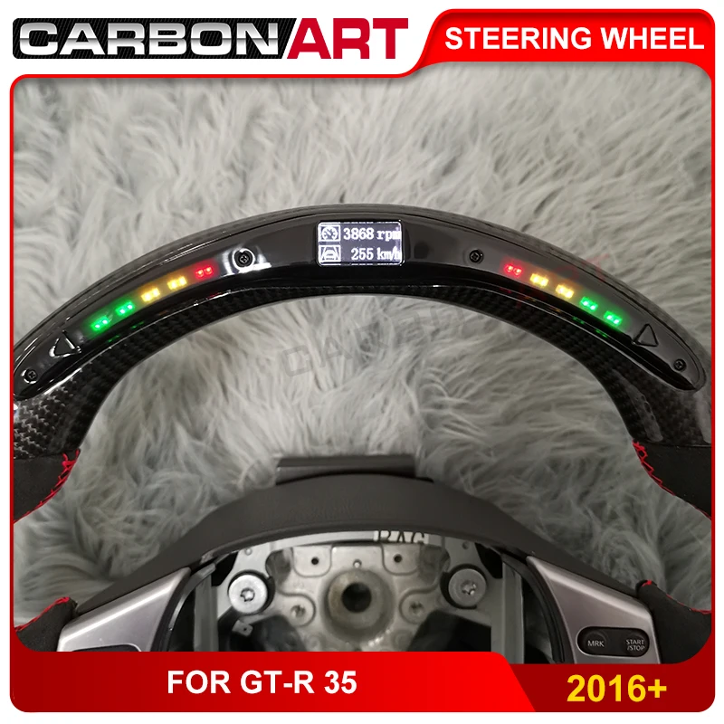 Рулевое колесо для Nissan GTR35 R35 светодиодный дисплей на руль измеритель показателей