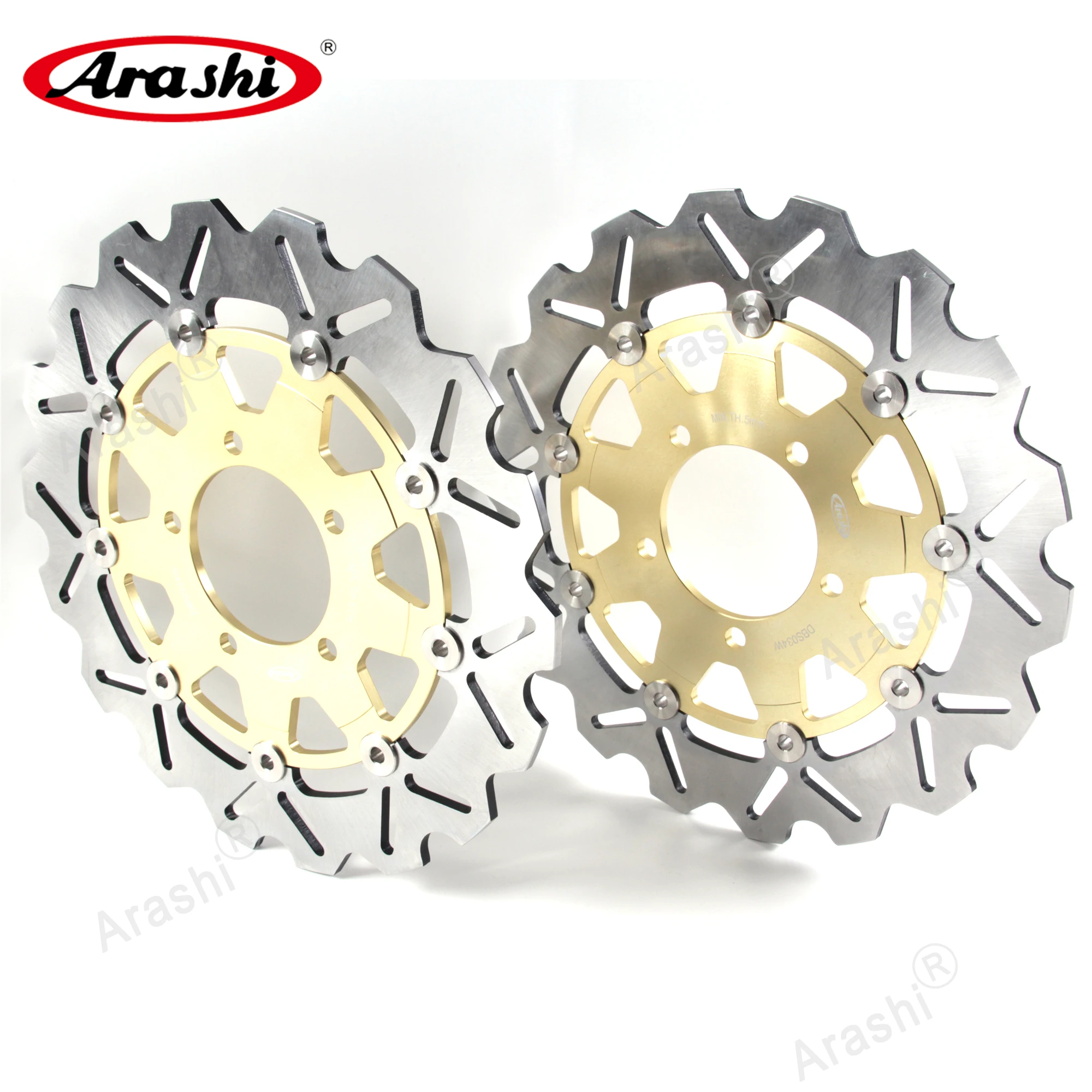 Arashi ER6N 650 2006 2015 CNC Передние Задние тормозные диски роторы для KAWASAKI ER 6N 2007 2008 2009 2010 2011