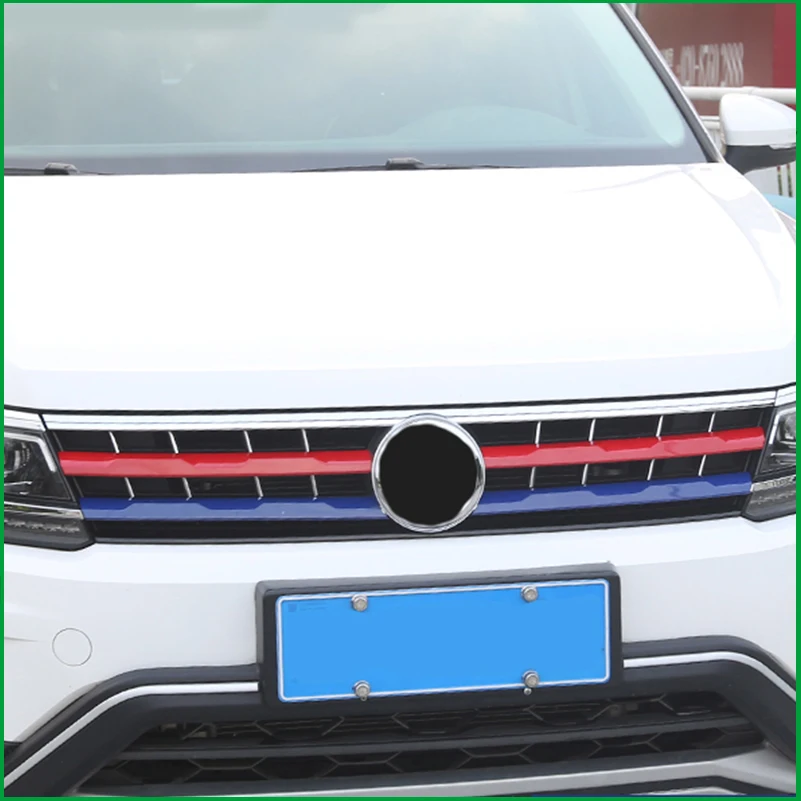 Автомобильный Стайлинг передняя решетка вентиляции гриль Декоративная полоса