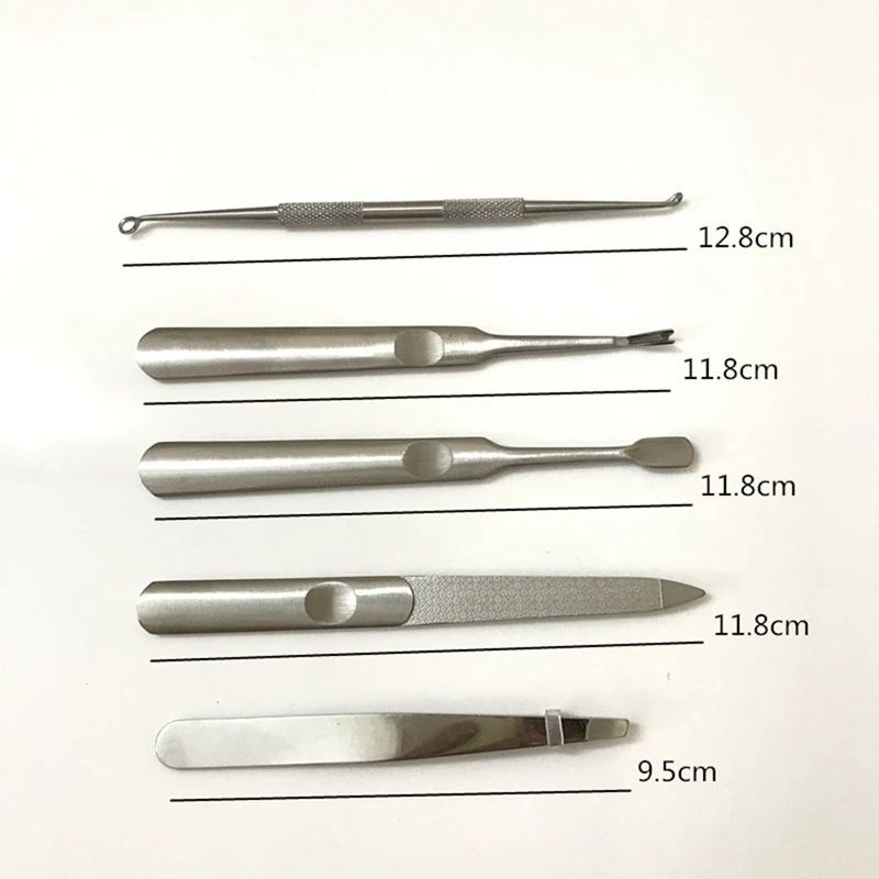 8 шт Подиатрия и педикюра инструмент для ухода Нержавеющая сталь кусачки ногтей