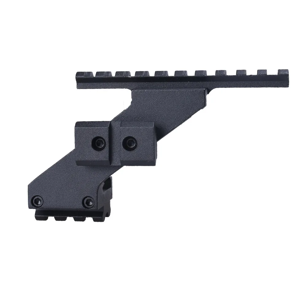 

Glock Gun Rail Mount Aluminum Tactical Red Dot Laser Lights Weaver Picatinny Top & Bottom Rail Handguard Mount