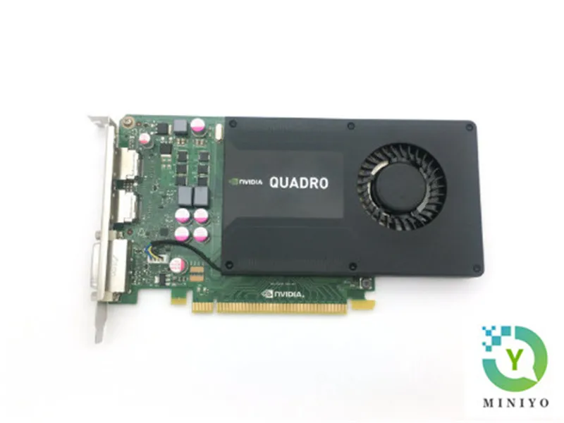 Для оригинальной видеокарты Quadro K2000 2 ГБ GDDR5 DP DVI PCI e профессиональная видеокарта CAD