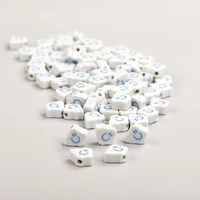 1810pcs cloud smiley face special ceramic beads wholesale jewelry making materials my266