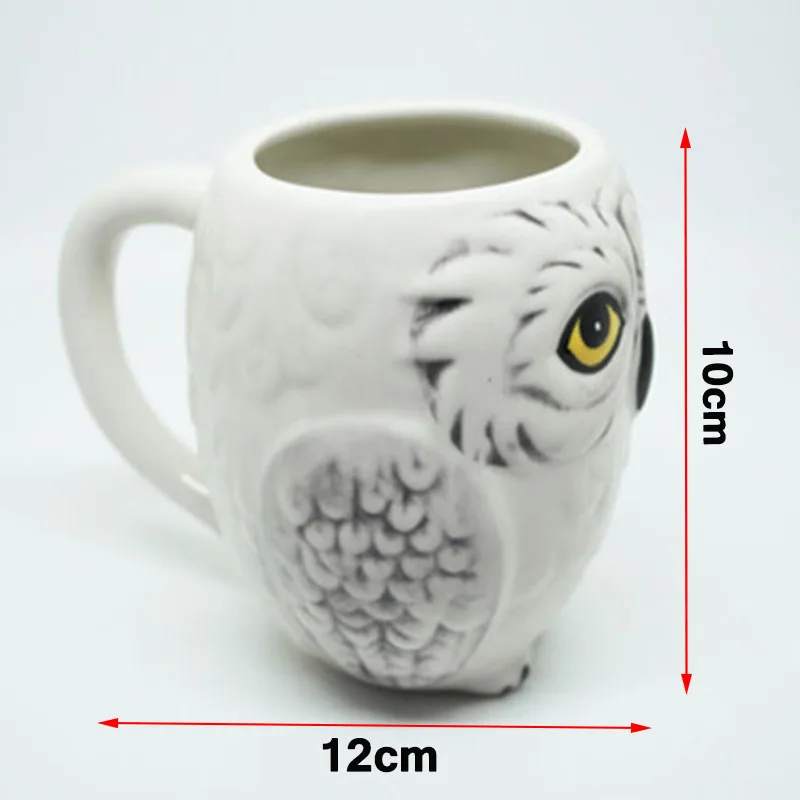 The New Cute Owl Mugs 3D Animal Cups Ceramic Milk Mug Home Decor Coffee Office Porcelain Cup Gifts for Kids Drop Shipping | Дом и сад