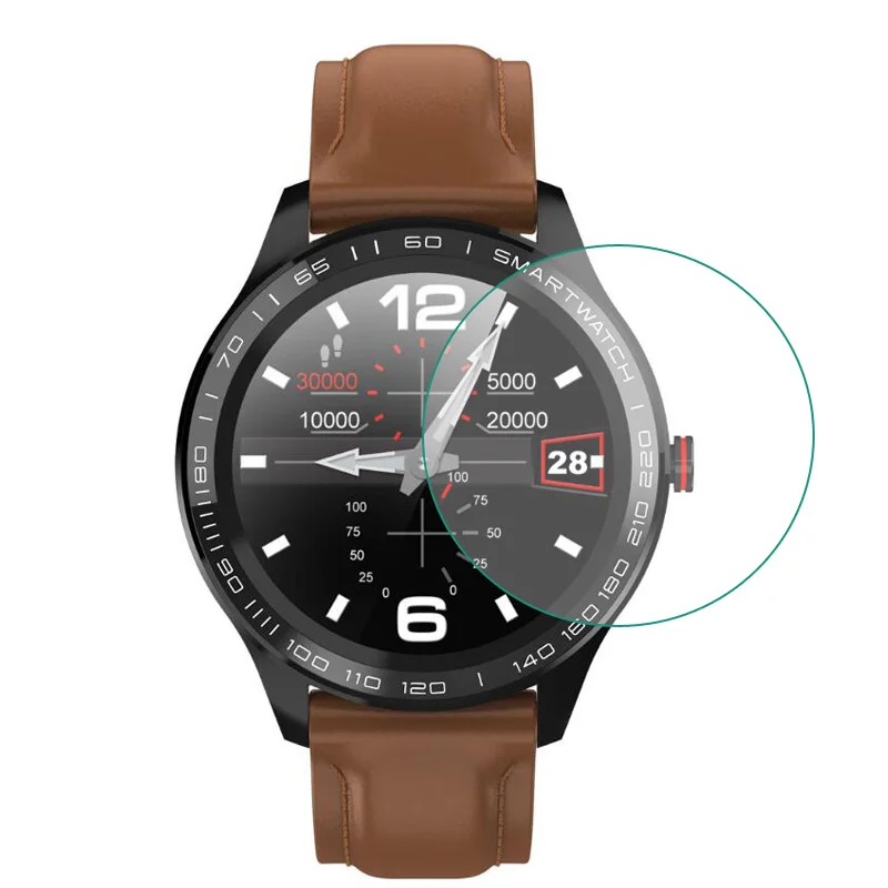 3 шт. прозрачная защитная пленка для LEMFO Hold mi UTELITE L9 Смарт-часы защита экрана Защита
