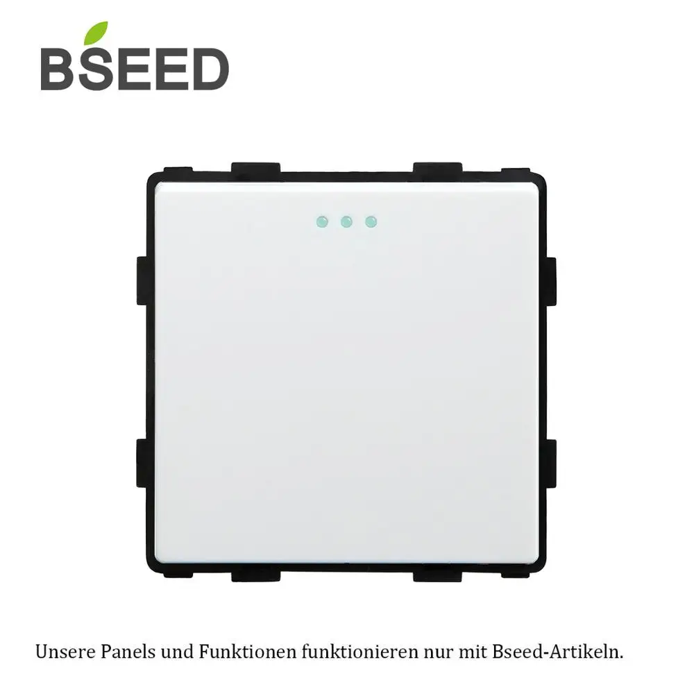 Ключ BSEED для настенного выключателя европейского стандарта из белого пластика