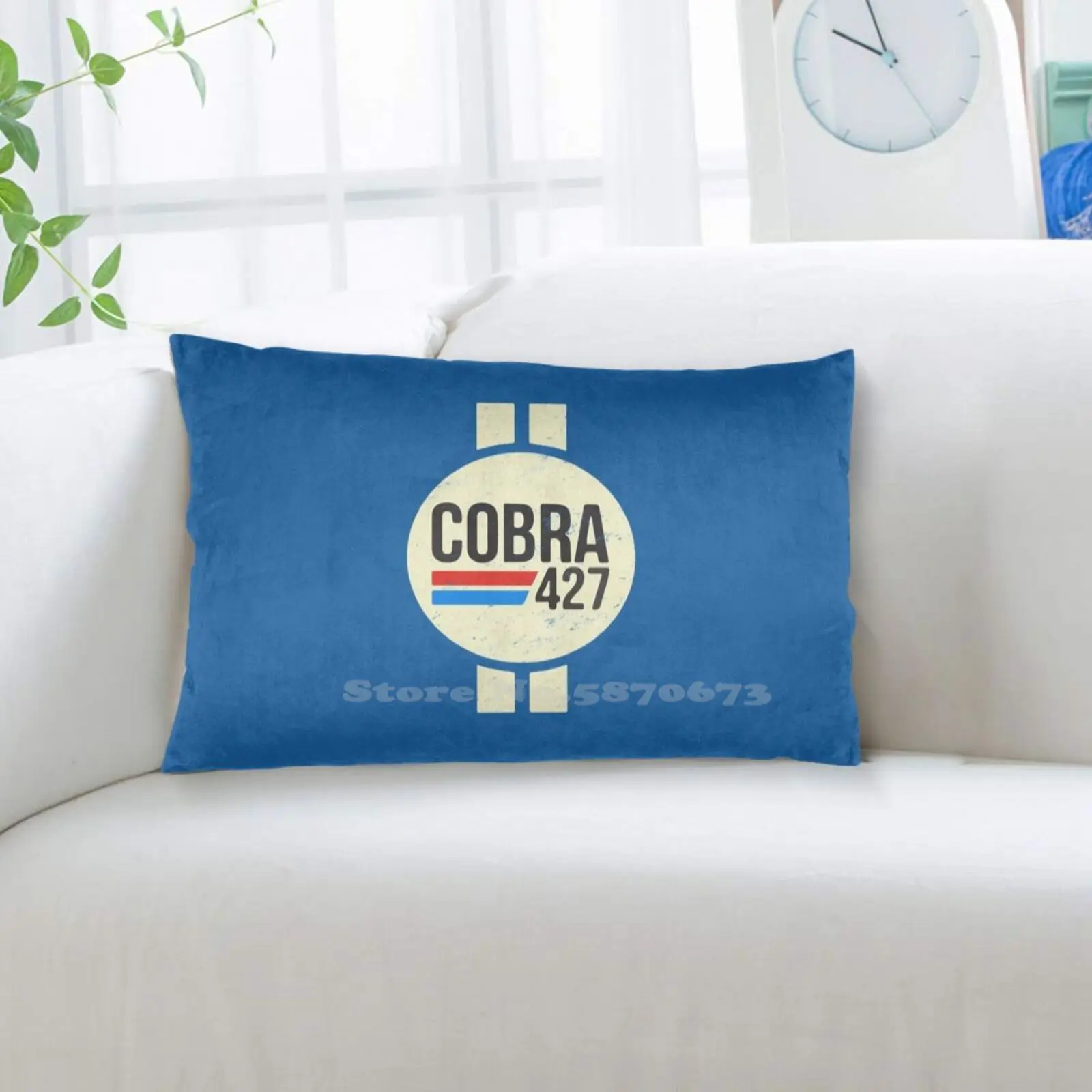 427 Ретро логотип забавный милый Декор наволочка постельное белье гонки Шелби