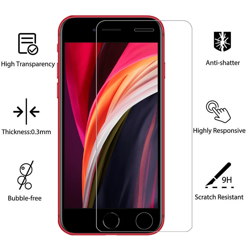 Защитное стекло для Apple Iphone Se 2020 закаленное Защита экрана IPhone S e E Es IphoneSe защитная