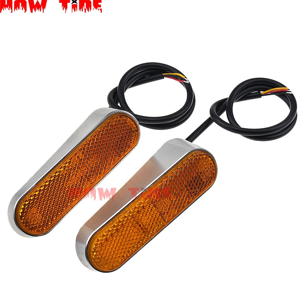 LED Side Turn Signal Lights CNC Indicator Lamp for KYMCO DownTown 350 300i Xciting 250 CK250T 300 CK300T 400 500RI S400 K-XCT