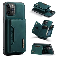 leather flip phone case for iphone 13 12 11 pro max x xs xr 7 8 plus se 2020 luxury magnetic card wallet holder stand bags cover