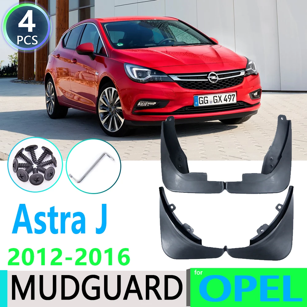 Автомобильные Брызговики для Opel Vauxhall Astra J Buick Verano 2010 ~ 2016 4 шт. брызговики