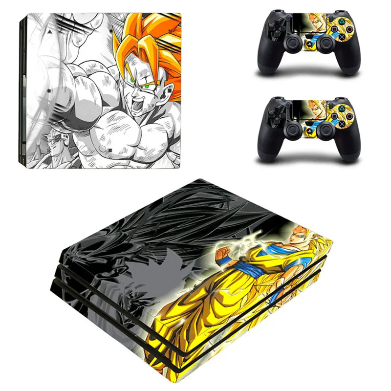 PS 4 Pro наклейка Dragon Ball PS4 s Play станция Кожа Pegatinas для playstation консоль и