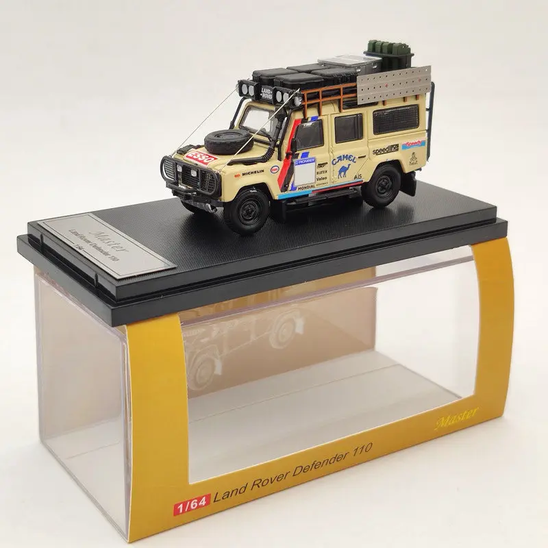 Мастер 1:64 для L R Defender 110 SUV литая модель модели игрушки автомобиль новый желтовато