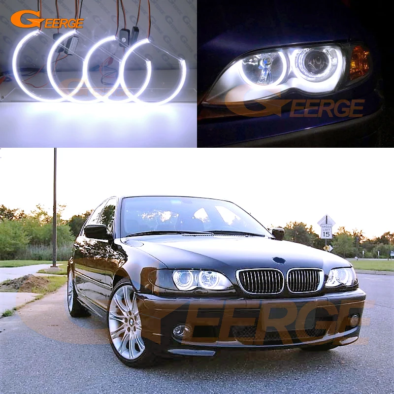 

Кольца с ангельскими глазками для BMW 3 серии E46 седан 1998-2005, 318i, 320i, 323i, 325i, 328i, 330i