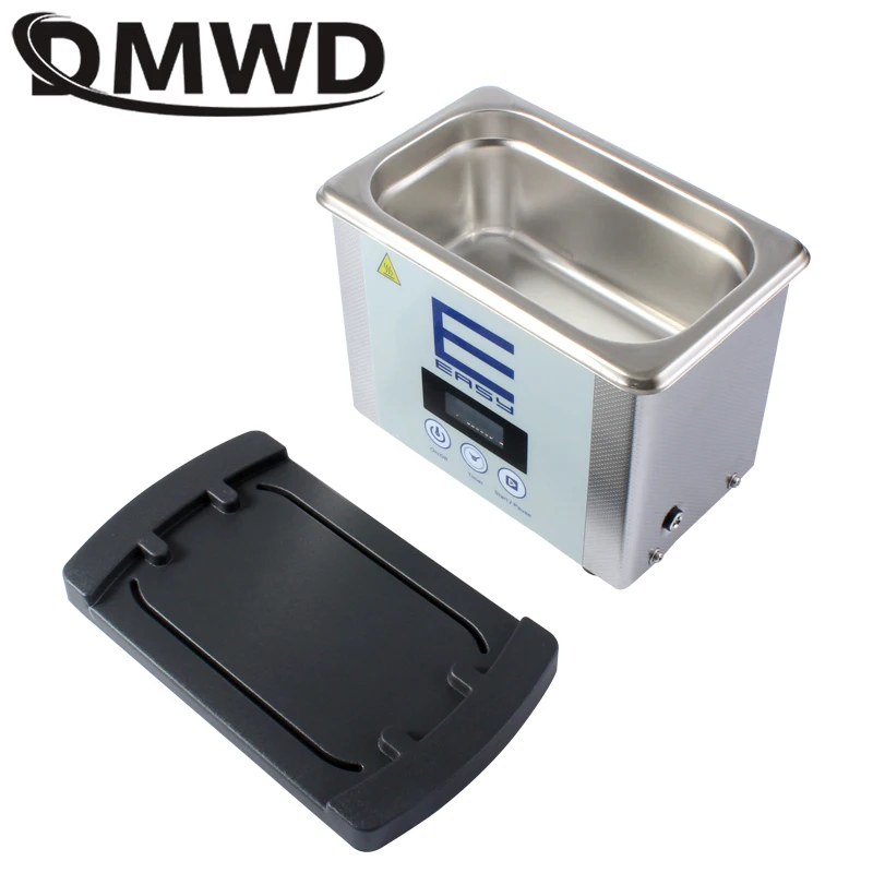 Цифровой ультразвуковой очиститель для ванн Омыватель из нержавеющей стали очки