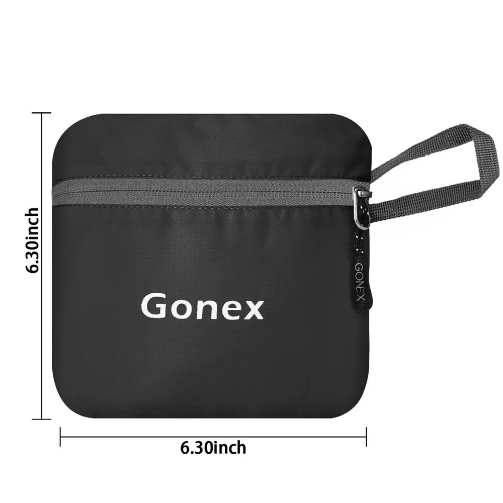 Водонепроницаемый складной нейлоновый рюкзак Gonex 20 л для школы путешествий