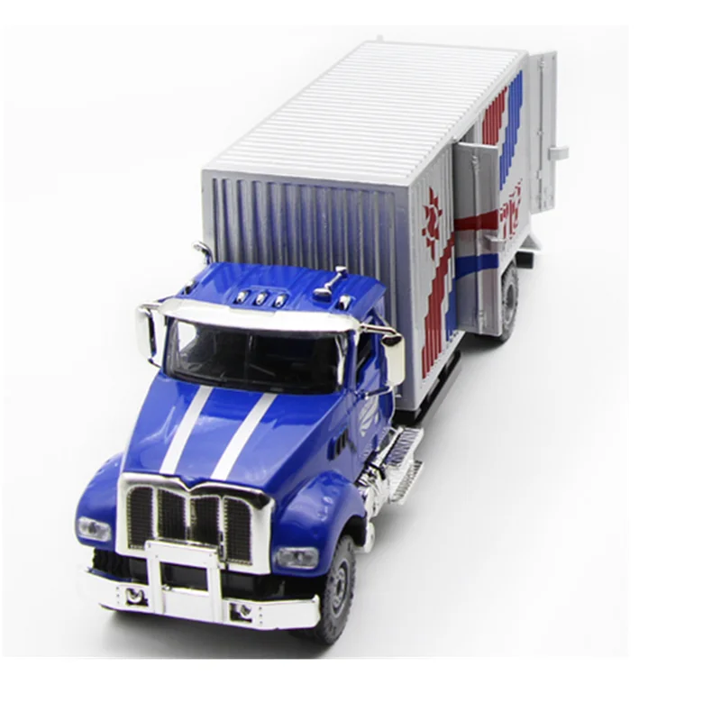

Масштаб 1/50, модель американского строительного контейнера, грузовик-самосвал, грузовой автомобиль, игрушечный автомобиль, коллекционный д...