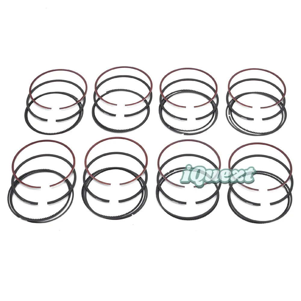 8x поршневых колец Ремкомплект 11257549510 для BMW 550i 750i X5 4 8 N62B48 E60 E61 E65 E53 E70 4.8L V8 наддува