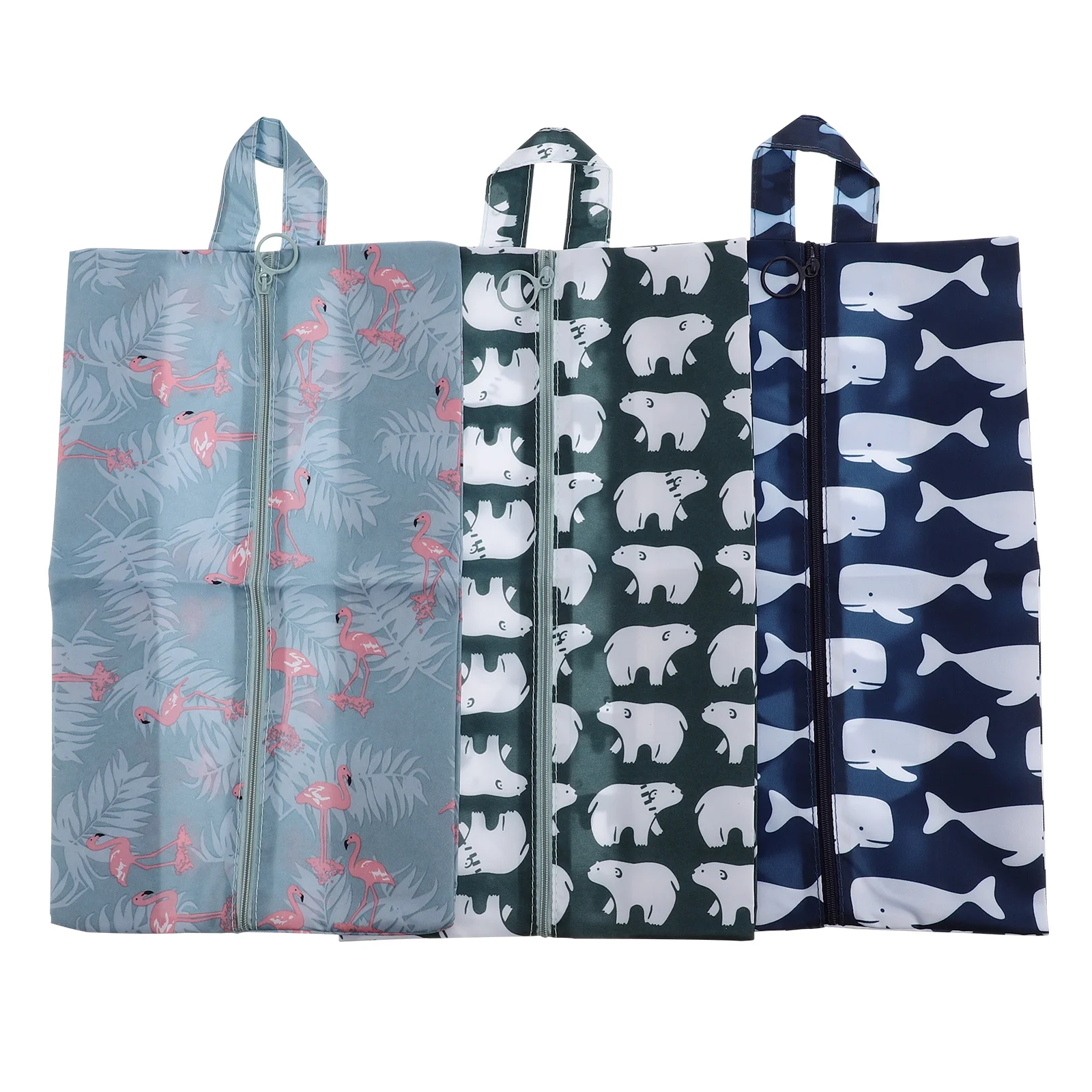 

3 шт., Полиэстеровые водонепроницаемые мешки для обуви