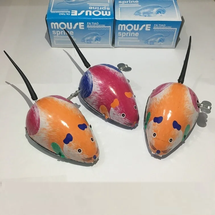 1 шт. Детские Классические оловянные заводные игрушки Прыжки лягушка винтажная