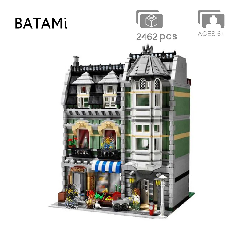 Модель конструктора Кирпича Игрушки совместимы с создателями городской Уличный