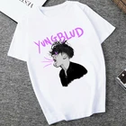 Женская футболка в стиле хип-хоп Yungblud, повседневная женская футболка в стиле хип-хоп, женская одежда, футболка в стиле Харадзюку