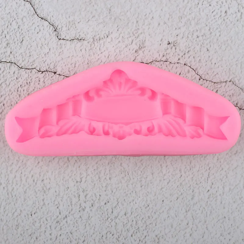 Sugarcraft Цветочная граница силиконовые формы рельефный капкейк Топпер инструменты