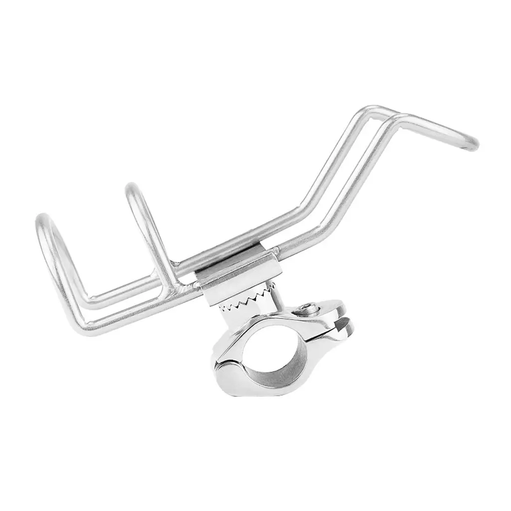 

Rod Holder Rod Rack Adjustable Fishing Rod Holder Mounting On Handrail Of Boat, Easy Installation And Detachable