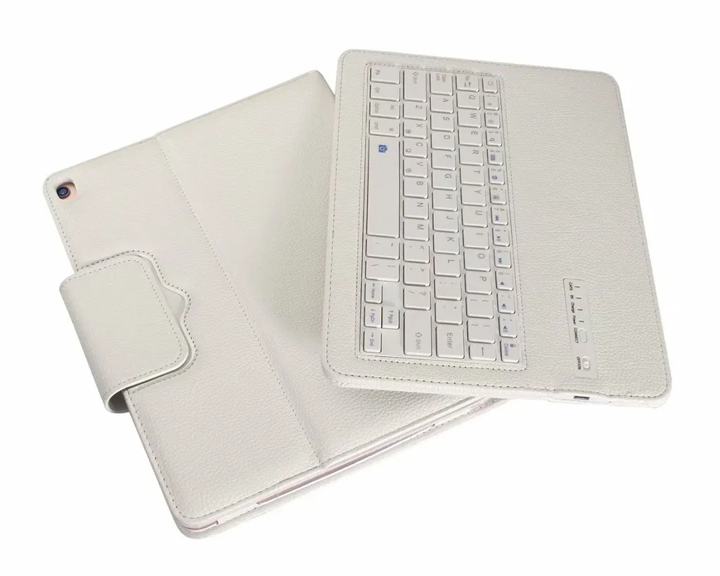 Для нового планшета 10 2 дюймов съемный чехол с Bluetooth клавиатурой откидной кожаный