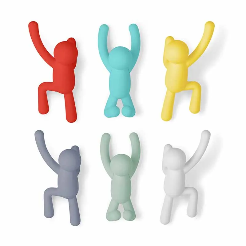 

Youpin 3Pcs Wall Hook Umbra Buddy Hook Bathroom Kitchen Towel Key Hanger Bracket Hanging Wall Coat Hook Stand Bath Hook Holder