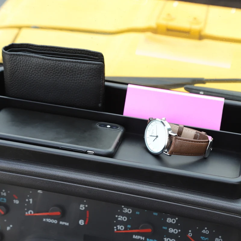 Ящик для хранения приборной панели Jeep Wrangler TJ 1997-2006 Dash держатель телефона