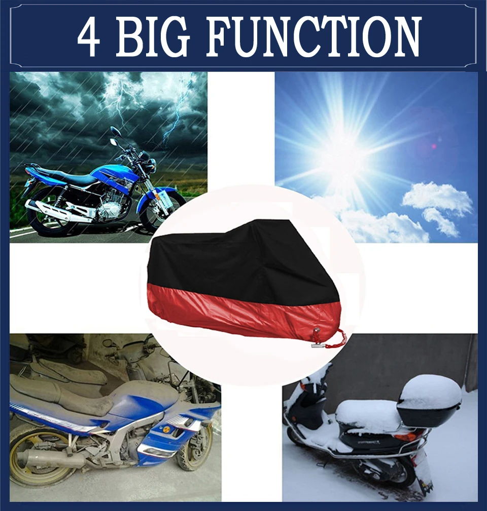 Водонепроницаемый пылезащитный чехол для мотоцикла скутера велосипеда |